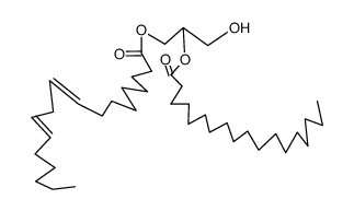 β-Stearoyl-α-linoleoyl-glycerin结构式