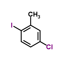 4-Chloro-1-iodo-2-methylbenzene Structure