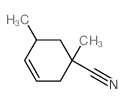 3-Cyclohexene-1-carbonitrile,1,5-dimethyl-结构式