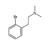 2-(2-bromophenyl)-N,N-dimethylethanamine Structure