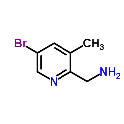 5-溴-N,3-二甲基-2-吡啶胺结构式
