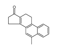 6-methyl-11,12,15,16-tetrahydrocyclopenta[a]phenanthren-17-one Structure