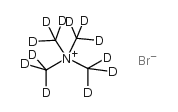 四甲基溴化铵-D12结构式