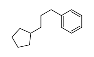Benzene,(3-cyclopentylpropyl)-结构式