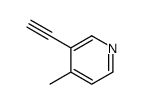3-Ethynyl-4-methylpyridine结构式