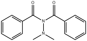 Benzoic acid N-benzoyl-N',N'-dimethyl hydrazide结构式
