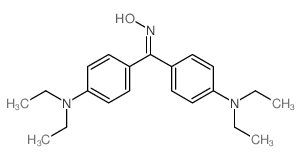 Methanone,bis[4-(diethylamino)phenyl]-, oxime结构式