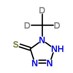 1-(2H3)Methyl-1,2-dihydro-5H-tetrazole-5-thione Structure