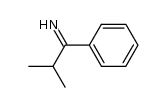 2-methyl-1-phenylpropan-1-imine Structure