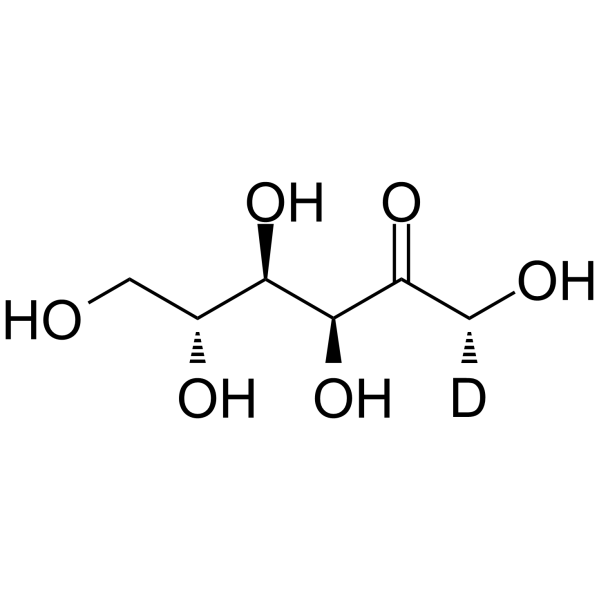 D-Fructose-d Structure