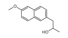 ()-6-methoxy-α-methylnaphthalene-2-ethanol Structure