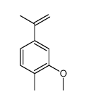 2-methoxy-1-methyl-4-prop-1-en-2-ylbenzene结构式