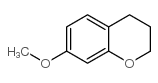 3,4-二氢-7-甲氧基-2H-1-苯并吡喃结构式