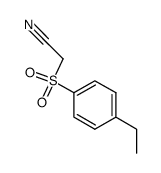 Acetonitrile, [(4-ethylphenyl)sulfonyl]- (9CI) Structure