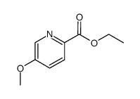5-methoxy-pyridine-2-carboxylic acid ethyl ester Structure