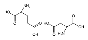 (2S)-2-aminobutanedioic acid,(2S)-2-aminopentanedioic acid Structure