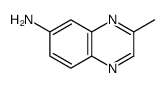 3-Methyl-6-quinoxalinamine结构式