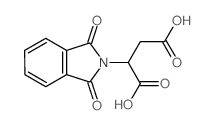 2-(1,3-dioxoisoindol-2-yl)butanedioic acid结构式