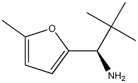 (R)-2,2-dimethyl-1-(5-methylfuran-2-yl)propan-1-amine Structure