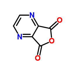 2,3-吡嗪二酸酐结构式