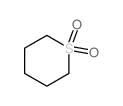 Pentamethylene sulfone Structure