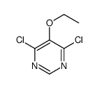 4,6-Dichloro-5-ethoxy-pyrimidine Structure