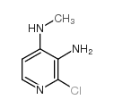 2-Chloro-N4-methylpyridine-3,4-diamine Structure