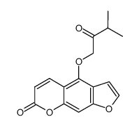 Iso-oxypeucedanin Structure
