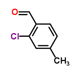 2-氯-4-甲基苯甲醛结构式