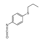 1-isocyanato-4-propylsulfanylbenzene Structure