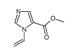 1H-Imidazole-5-carboxylicacid,1-ethenyl-,methylester(9CI) Structure