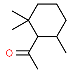 (1R-cis)-1-(2,2,6-trimethylcyclohexyl)ethanone Structure