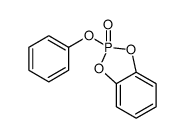 2-phenoxy-1,3,2λ5-benzodioxaphosphole 2-oxide结构式
