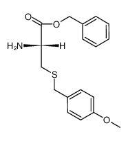 H-Cys-(MBzl)-OBzL结构式