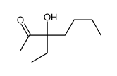 3-Ethyl-3-hydroxy-2-heptanone结构式