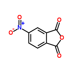 4-Nitrophthalic anhydride structure