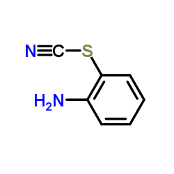 硫氰酸 2-氨基苯酯结构式