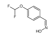 4-二氟甲氧基苯甲醛肟结构式