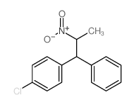 1-chloro-4-(2-nitro-1-phenyl-propyl)benzene结构式