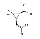 cis-Cypermethric acid Structure