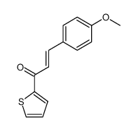 1-(2-THIENYL)-3-(4-METHOXYPHENYL)-2-PROPEN-1-ONE结构式