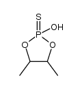 4,5-dimethyl-2-oxo-2λ5-[1,3,2]dioxaphospholane-2-thiol Structure