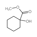 Cyclohexanecarboxylic acid, 1-hydroxy-, methyl ester Structure