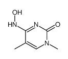 4-(hydroxyamino)-1,5-dimethylpyrimidin-2-one Structure