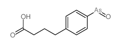 4-(4-arsorosophenyl)butanoic acid Structure