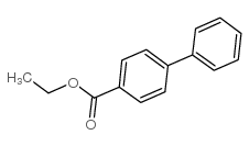 [1,1'-Biphenyl]-4-carboxylicacid, ethyl ester Structure