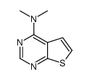 N,N-dimethylthieno[2,3-d]pyrimidin-4-amine结构式