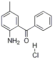 Methanone, (2-aMino-5-Methylphenyl)phenyl-, hydrochloride Structure