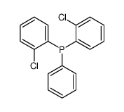 bis(2-chlorophenyl)-phenylphosphane结构式
