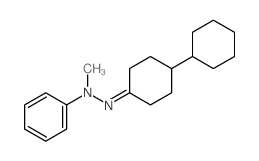 [1,1'-Bicyclohexyl]-4-one,2-methyl-2-phenylhydrazone Structure